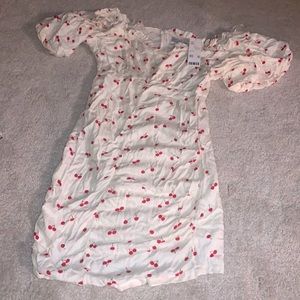 Summer cherry urban outfitters mini dress